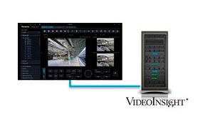 картинка Интеграция WV-ASM300 с программным обеспечением VideoInsight. Panasonic WV-ASE306 