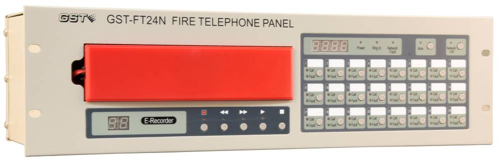 картинка Телефонная пожарная панель GST на 24 направления. Арт: GST-FT24N-RU 