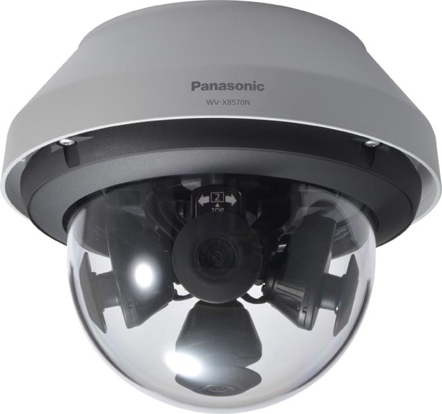 картинка Мультисенсорная IP камера Panasonic  4К 4 модульная WV-X8570N 
