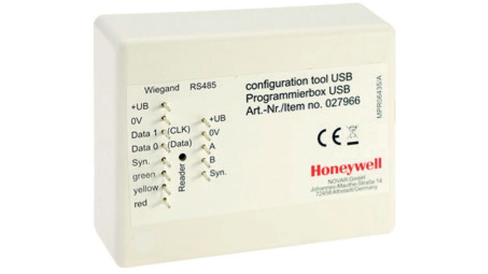 картинка luminAXS USB-программатор 027966 Honeywell 