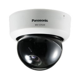 картинка Купольная аналоговая камера Panasonic 650ТВЛ WV-CF634E 