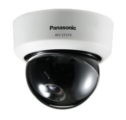 картинка Купольная аналоговая камера Panasonic 650ТВЛ WV-CF374E 